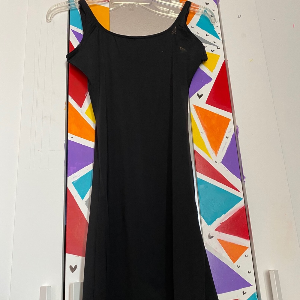 Black Spandex Dress - Picture 2 of 4